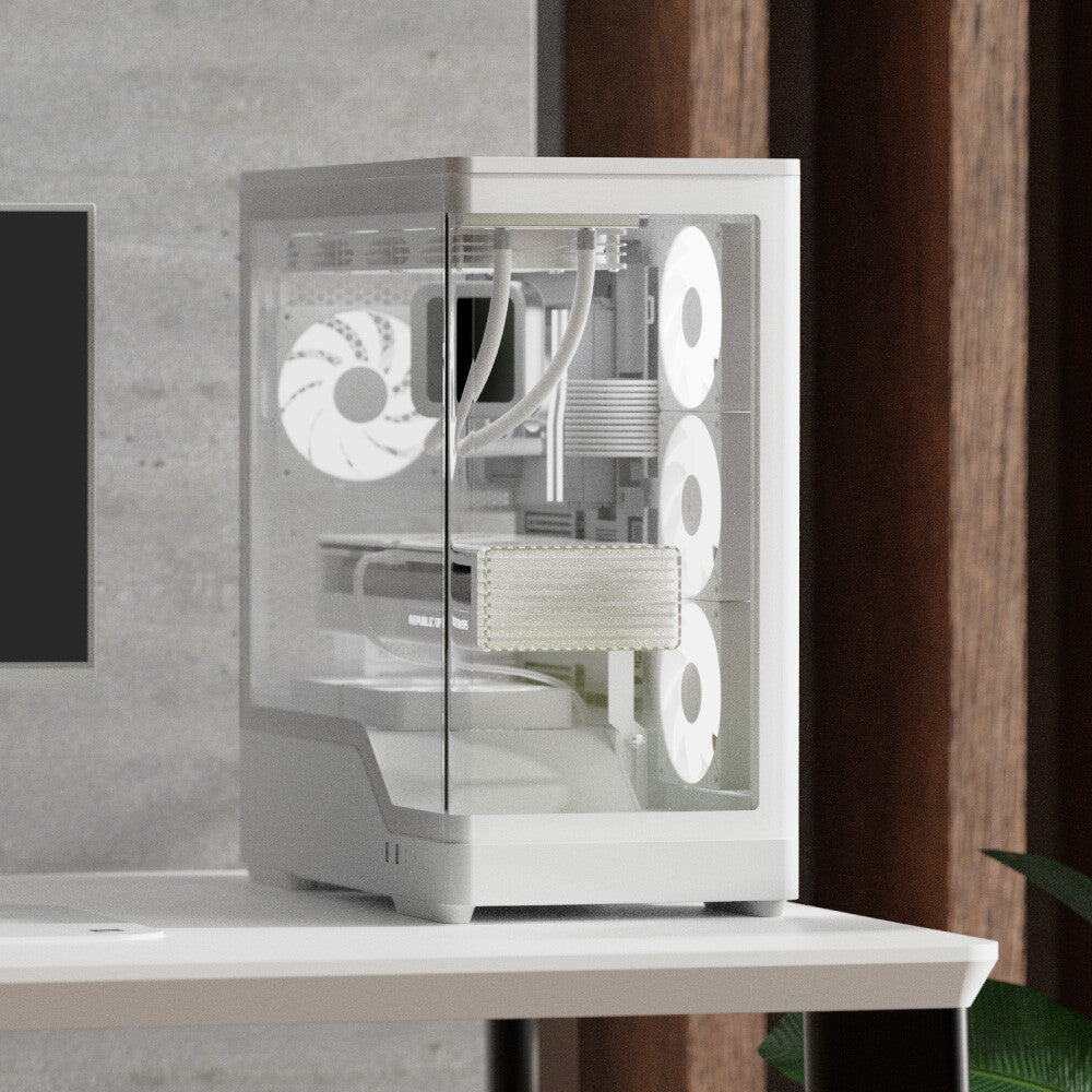 Aerocool P500A-WT Midi Tower White