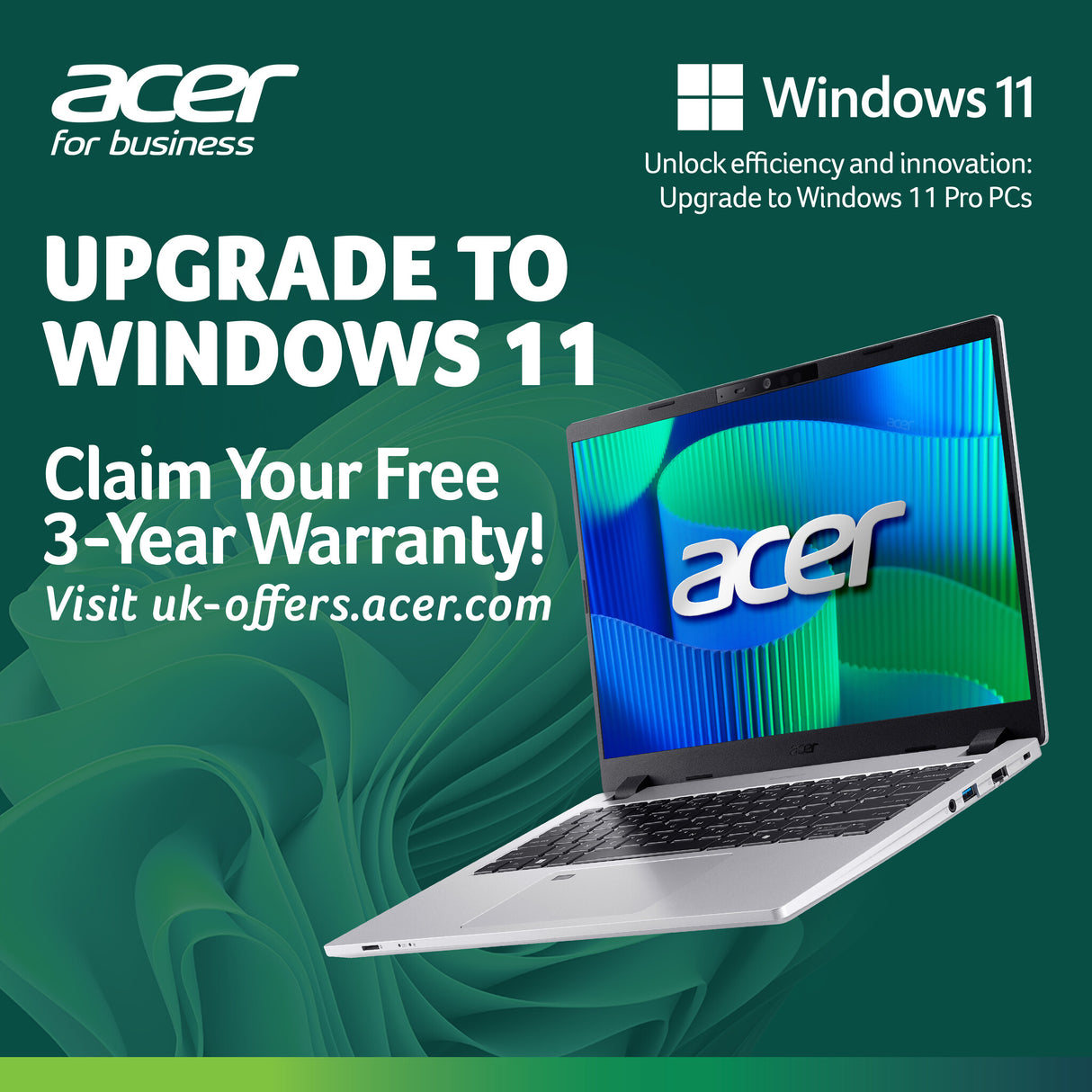 Acer TravelMate P2 (TMP214-56-TCO) Intel Core 5 120U, 8GB, 256GB SSD, 14" WUXGA, Win11Pro Notebook