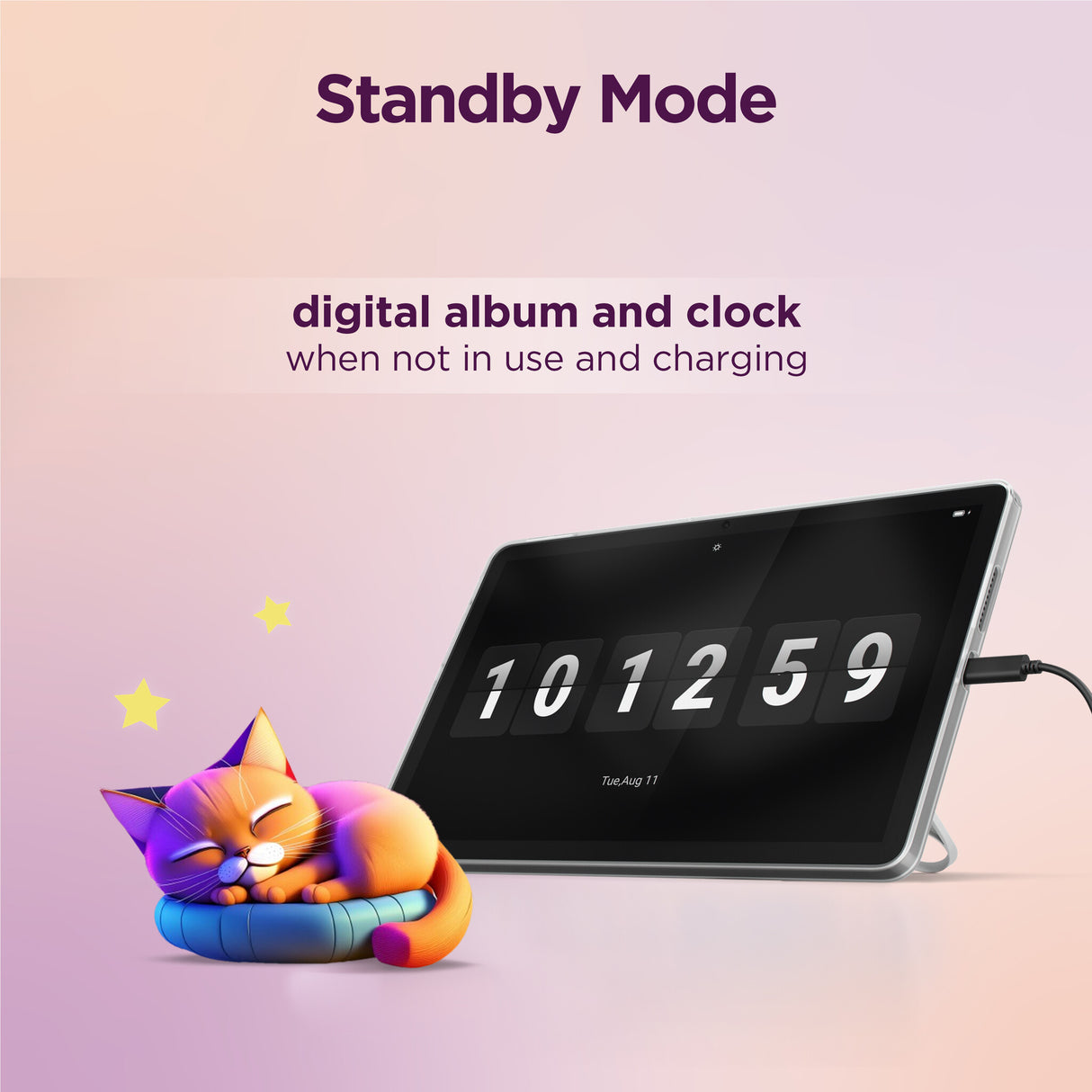 Lenovo Tab Mediatek 64 GB 25.6 cm (10.1") 4 GB Wi-Fi 5 (802.11ac) Android 14 Grey