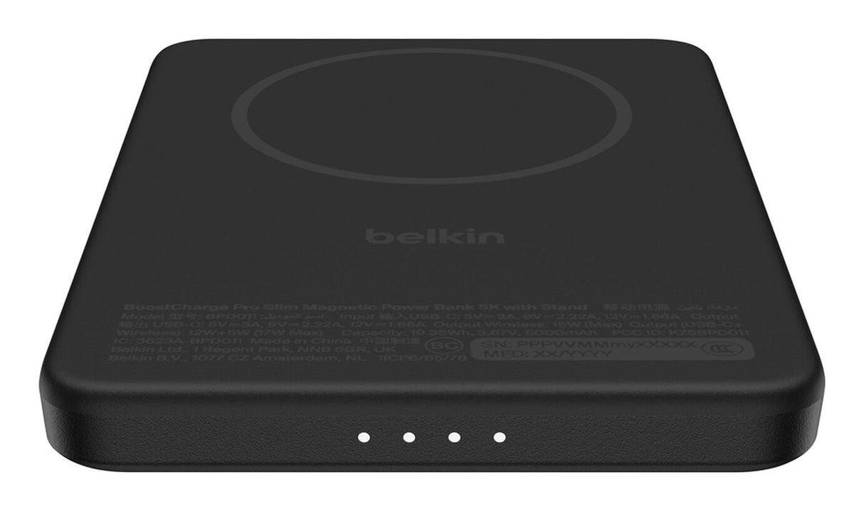 Belkin BPD011hqBK 5000 mAh Wireless charging Black