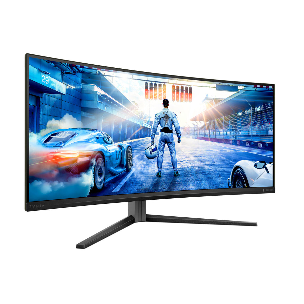 Philips Evnia 6000 34M2C6500/00 computer monitor 86.4 cm (34") 3440 x 1440 pixels Wide Quad HD QD-OLED Grey