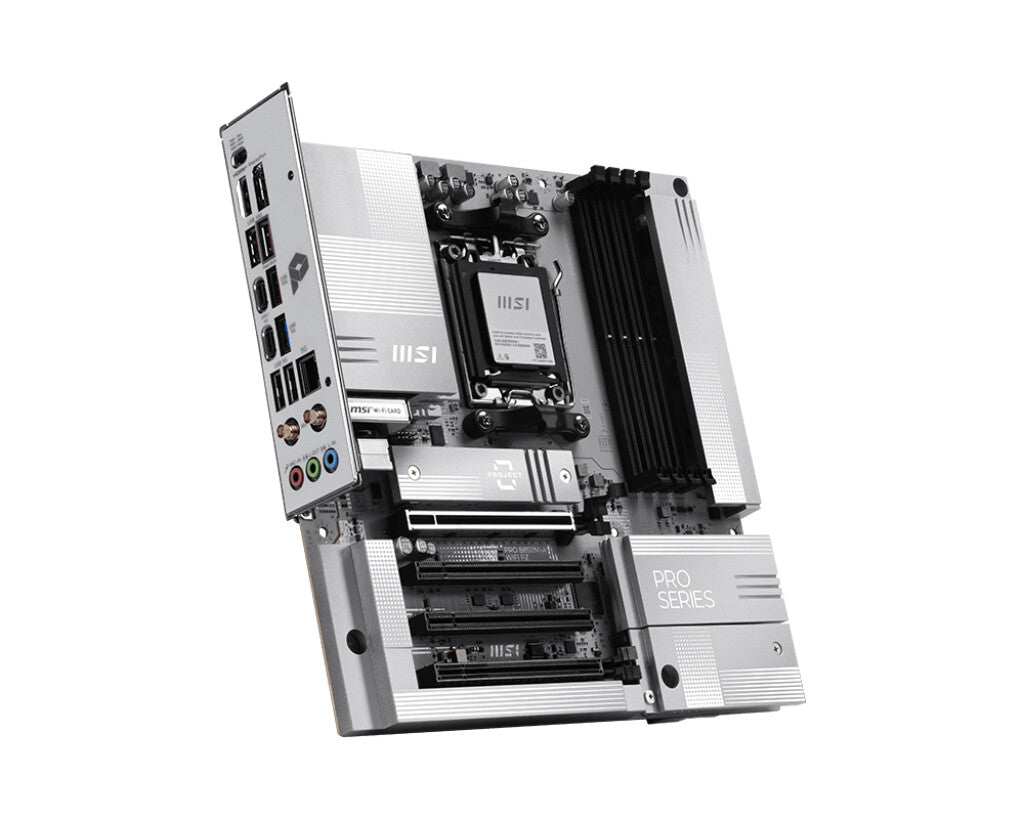 MSI AM5 PRO B850M-A WIFI PZ M-ATX AMD B850 Socket AM5 micro ATX