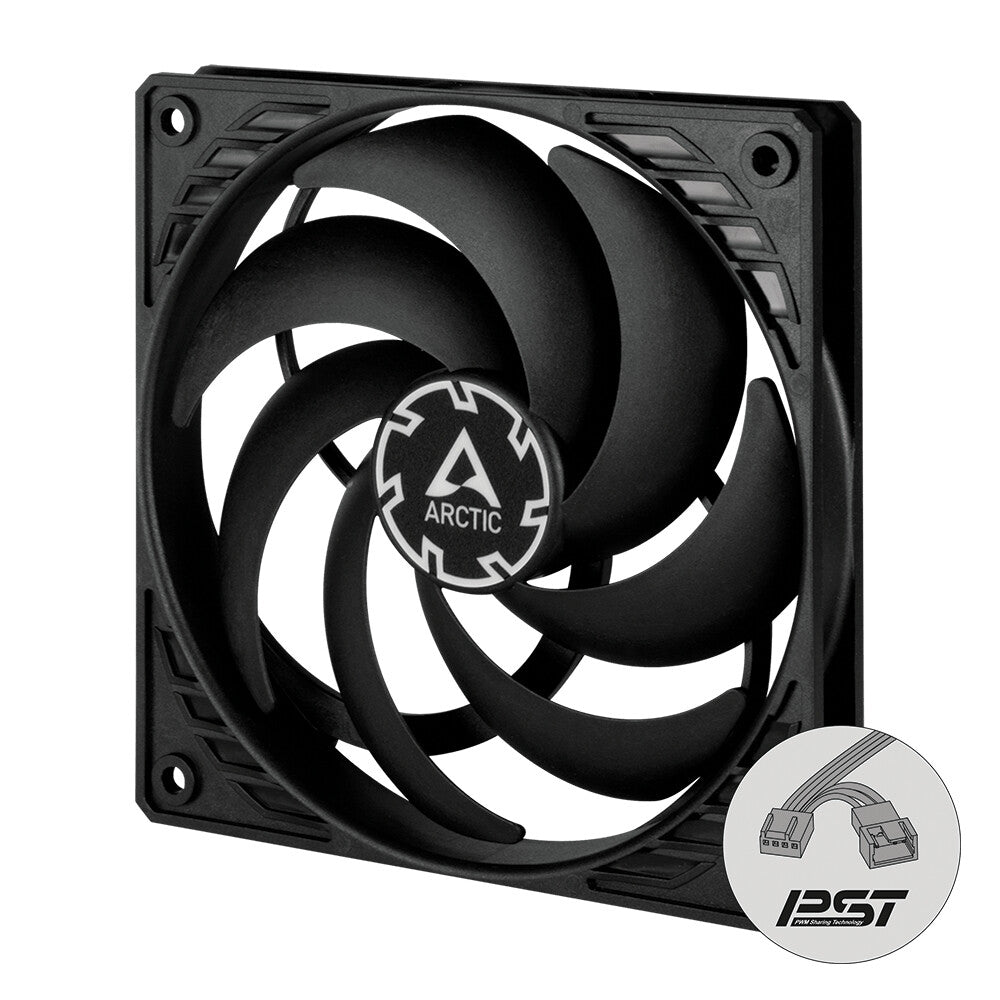 ARCTIC P12 Slim PWM PST Pressure-optimised 120 mm PWM Fan with integrated Y-cable