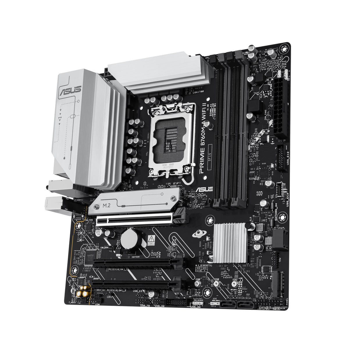 ASUS PRIME B760M-A WIFI II Intel B760 LGA 1700 micro ATX