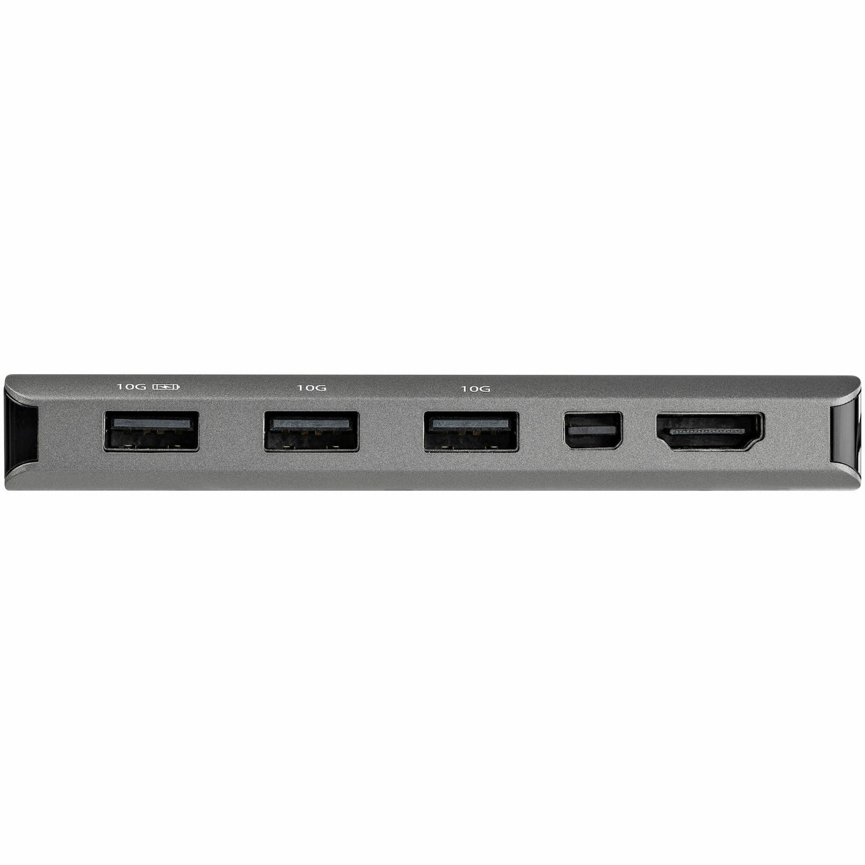 StarTech.com USB C Multiport Adapter - USB-C to HDMI or Mini DisplayPort 4K 60Hz, 100W Power Delivery Pass-Through, 4-Port 10Gbps USB Hub - USB Type-C Mini Dock - w/ 12" Attached Cable