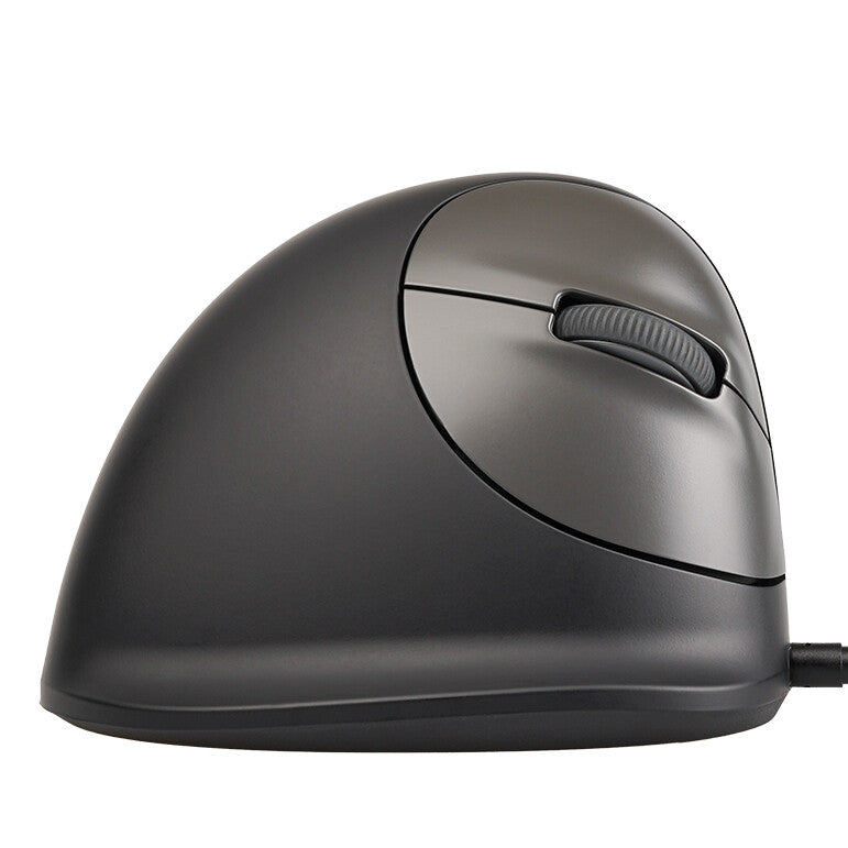 R-Go Tools Ergonomic mouse R-Go HE Break with break software, medium (hand size 165-185 mm), right-handed, Wired, black