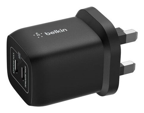 Belkin ENA007MYBK mobile device charger Laptop, Portable gaming console, Smartphone, Tablet Black AC Fast charging Indoor