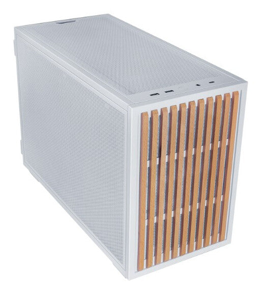 Lian Li B4-mATX Wood Mini Tower White, Wood
