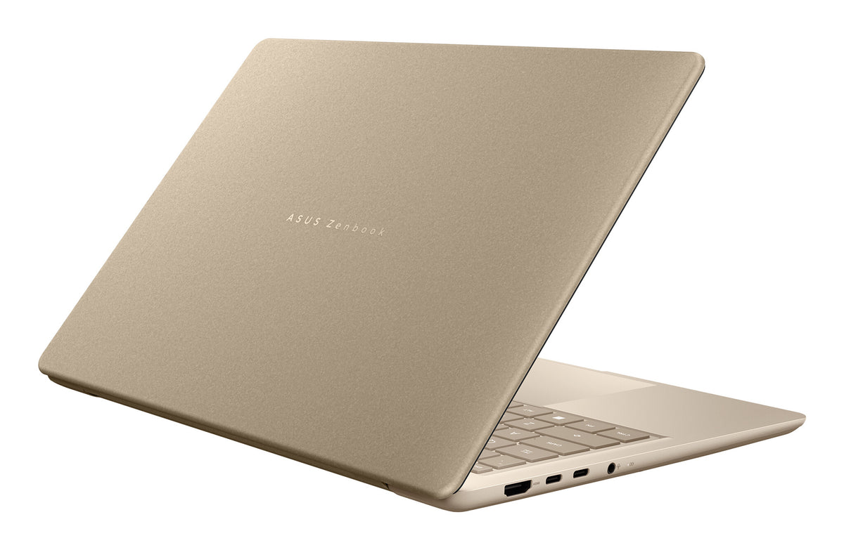 ASUS Zenbook 14 UX3480QA-U1160W Copilot+ PC Snapdragon X1-26-100 Laptop 35.6 cm (14") WUXGA 8 GB LPDDR5x-SDRAM 256 GB SSD Wi-Fi 6E (802.11ax) Windows 11 Home Beige