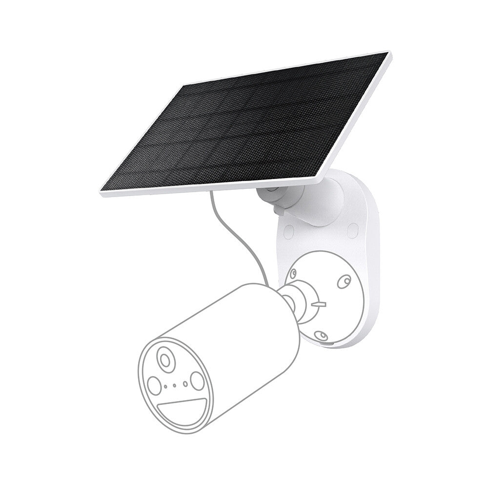 TP-Link Tapo Solar Panel SPEC: 5.2V 2.5W FEATURE: Type-C Charging Port, Non-Stop Power, Flexible Solar Installation, Works with Battery Camera, 4m Charging Cable(Total), Weatherproof (IP65)