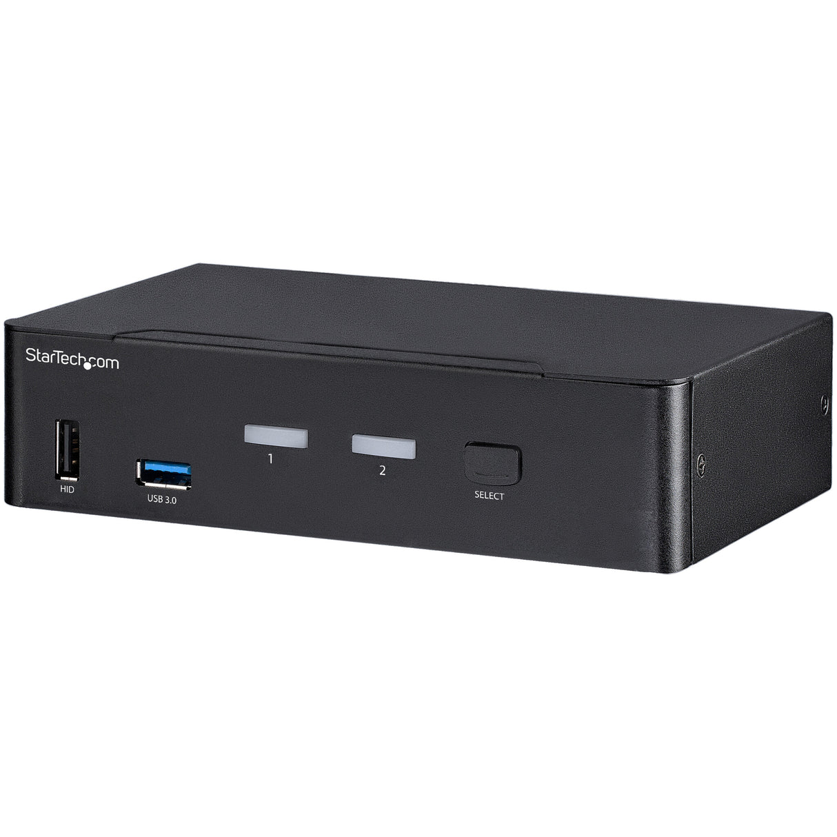 StarTech.com 2 Port DisplayPort KVM Switch - 4K 60Hz - Single Display - Dual Port UHD DP 1.2 USB KVM Switch with Integrated USB 3.0 Hub & Audio - Dell HP Apple Lenovo - TAA Compliant