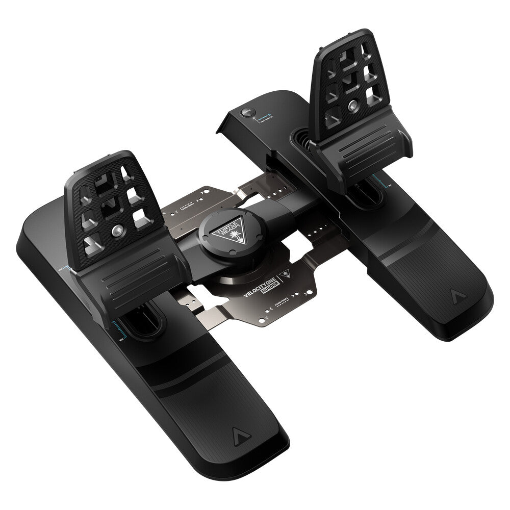 Turtle Beach VelocityOne Universal Rudder Pedals for Xbox Series X or S, Xbox One, Windows 10 or 11 and PCs