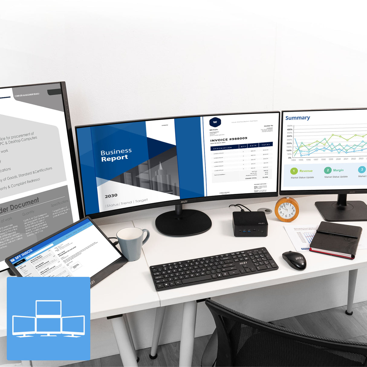 MSI Cubi NUC 1M Intel Core 7 150U (14th Gen) Barebone, NUC, SFF, Mini Computer, HTPC, (NO RAM, NO Storage, NO OS), Intel Graphics/DDR5/Dual ThunderBolt 4/Dual HDMI/Dual LAN/WiFi 6E/BT 5.3/VESA