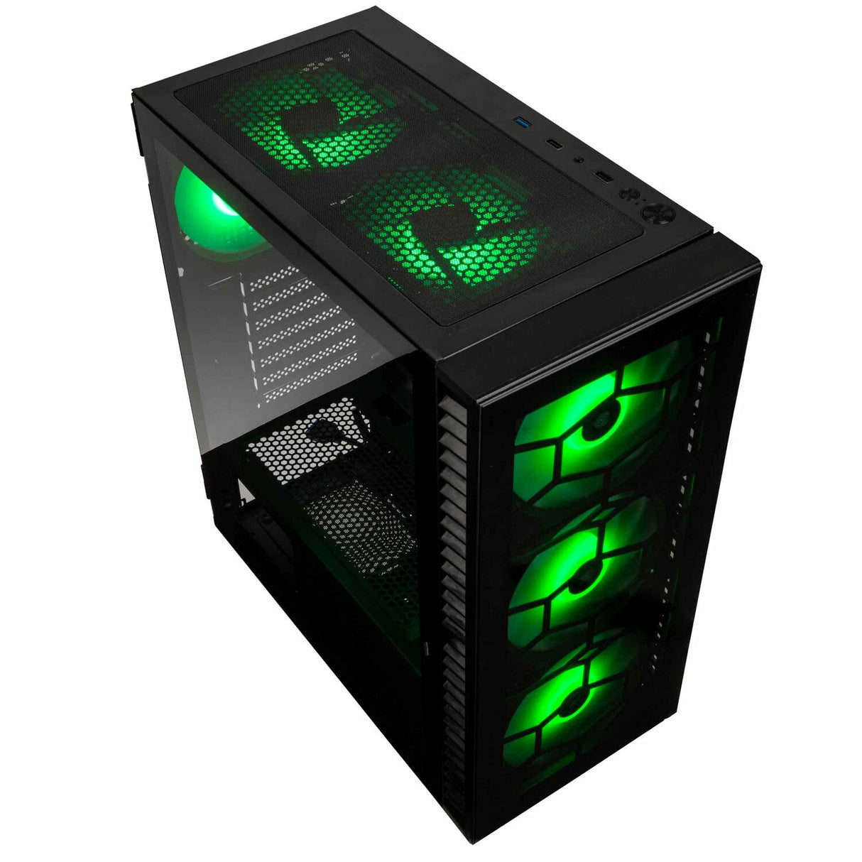 Kolink OBSERVATORY HF GB computer case Midi Tower Black
