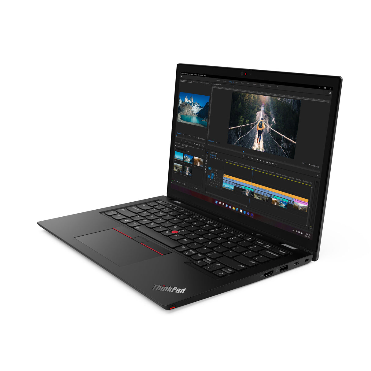 Lenovo ThinkPad L13 Yoga Gen 4 (Intel) Intel® Core™ i7 i7-1355U Hybrid (2-in-1) 33.8 cm (13.3") Touchscreen WUXGA 16 GB LPDDR5-SDRAM 512 GB SSD Wi-Fi 6 (802.11ax) Windows 11 Pro UK English Black