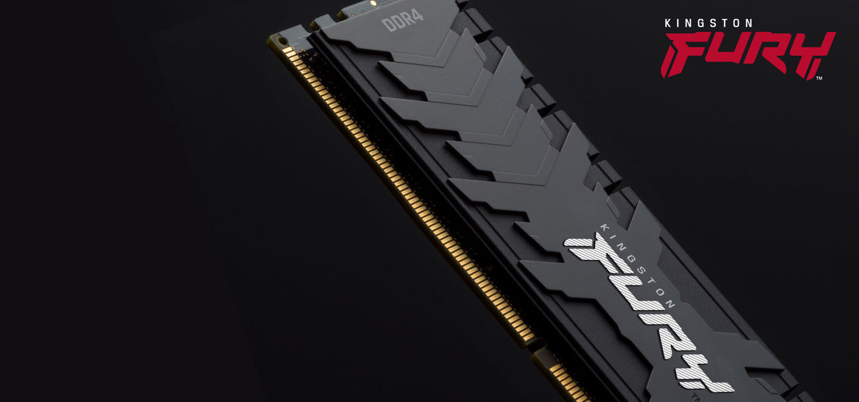 Kingston Technology FURY 32GB 3600MT/s DDR4 CL16 DIMM (Kit of 2) 2RX8 Renegade Black