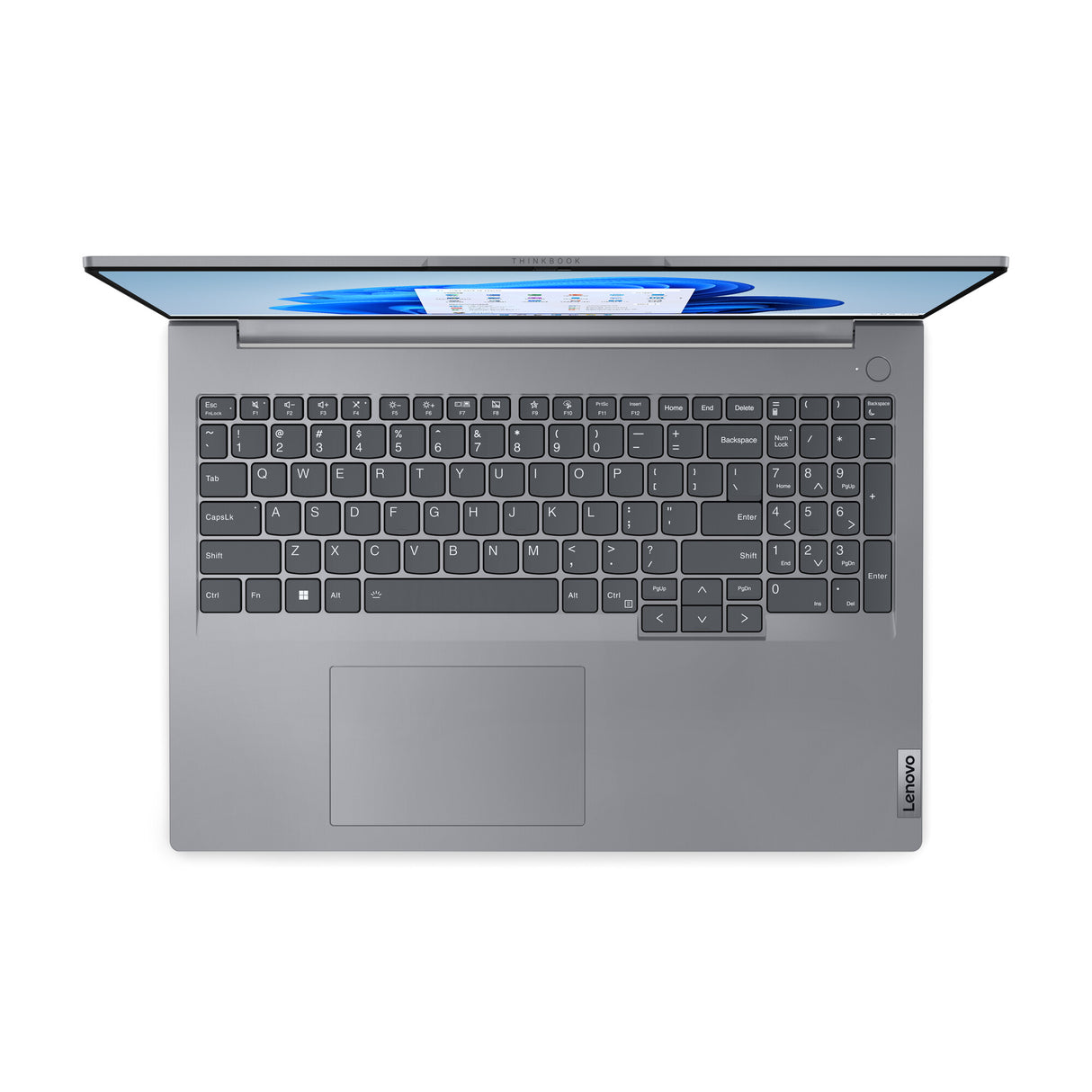 Lenovo ThinkBook 16 G6 IRL Intel® Core™ i5 i5-13420H Laptop 40.6 cm (16") WUXGA 8 GB DDR5-SDRAM 256 GB SSD Wi-Fi 6 (802.11ax) Windows 11 Pro UK English Grey