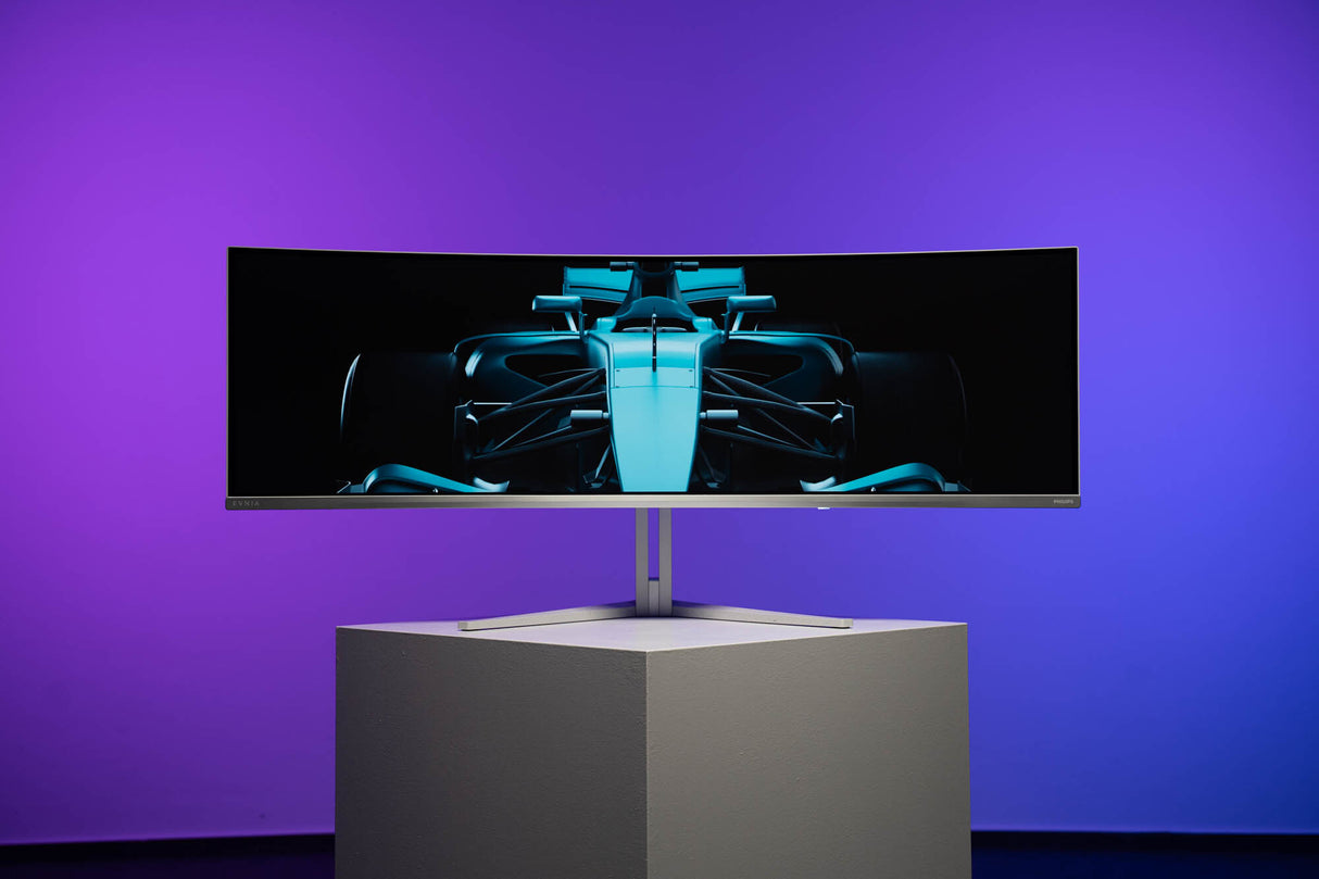 Philips Evnia 8000 49M2C8900/00 computer monitor 124.2 cm (48.9") 5120 x 1440 pixels Dual QHD QD-OLED White