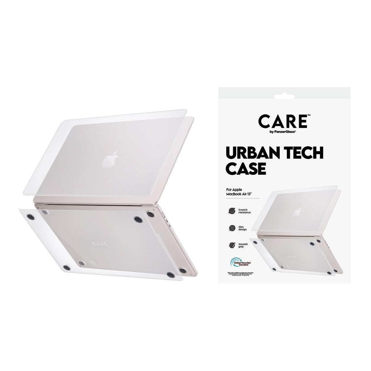 PanzerGlass CARE™ by ® Case Transparent Macbook Air 13'' M2 | M3 | M4