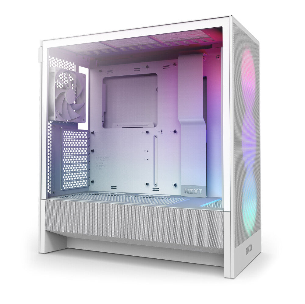 NZXT H5 Flow RGB Midi Tower White