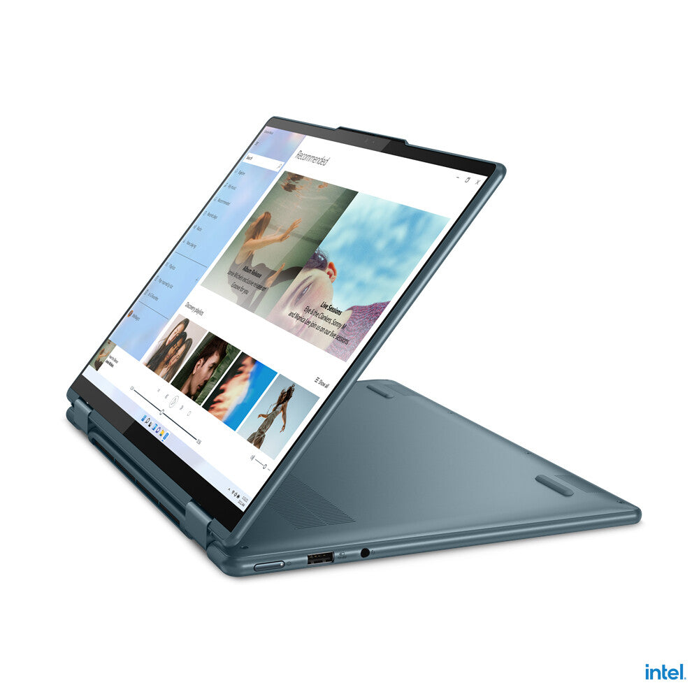 Lenovo Yoga 7 14IAL7 Intel® Core™ i5 i5-1235U Hybrid (2-in-1) 35.6 cm (14") Touchscreen 2.2K 8 GB LPDDR5-SDRAM 512 GB SSD Wi-Fi 6E (802.11ax) Windows 11 Home UK English Blue