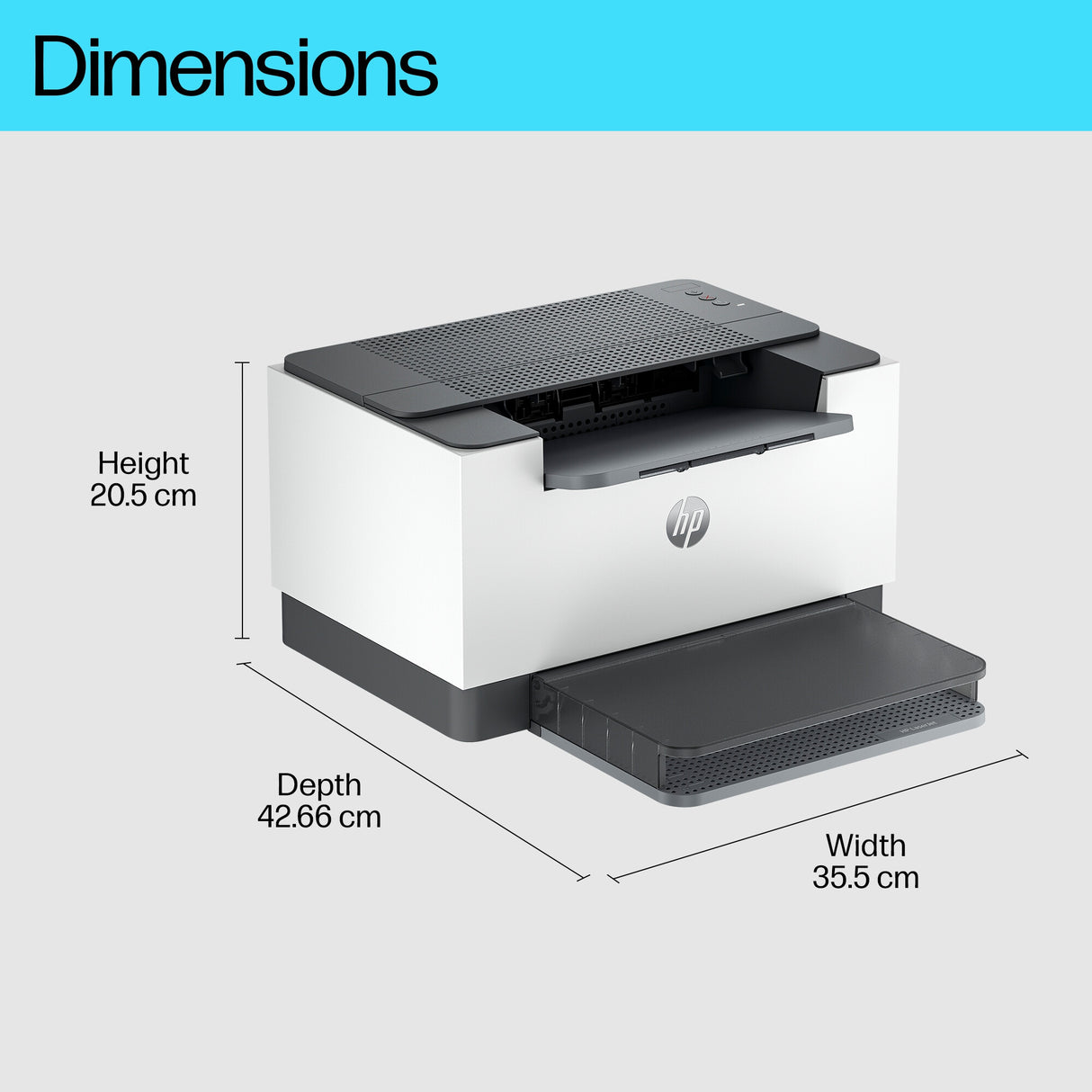 HP LaserJet M209d Printer