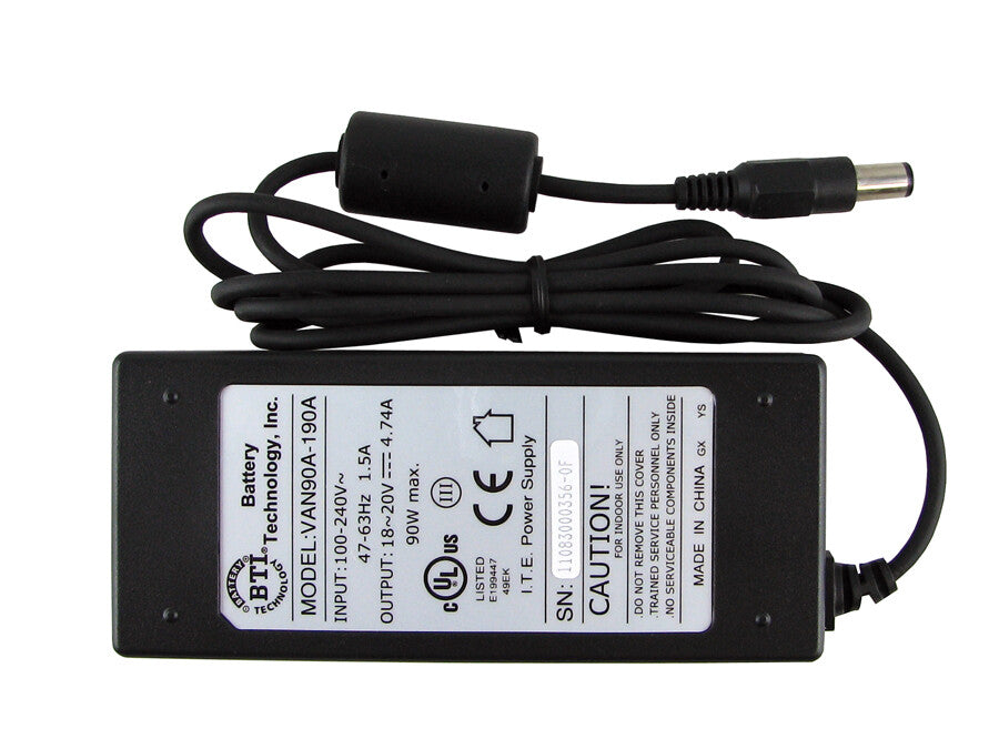 BTI 65W DELL AC ADAPTER// 65W AC Adapter with 7.4mm x 5.0mm Dell connector for use with various Dell models