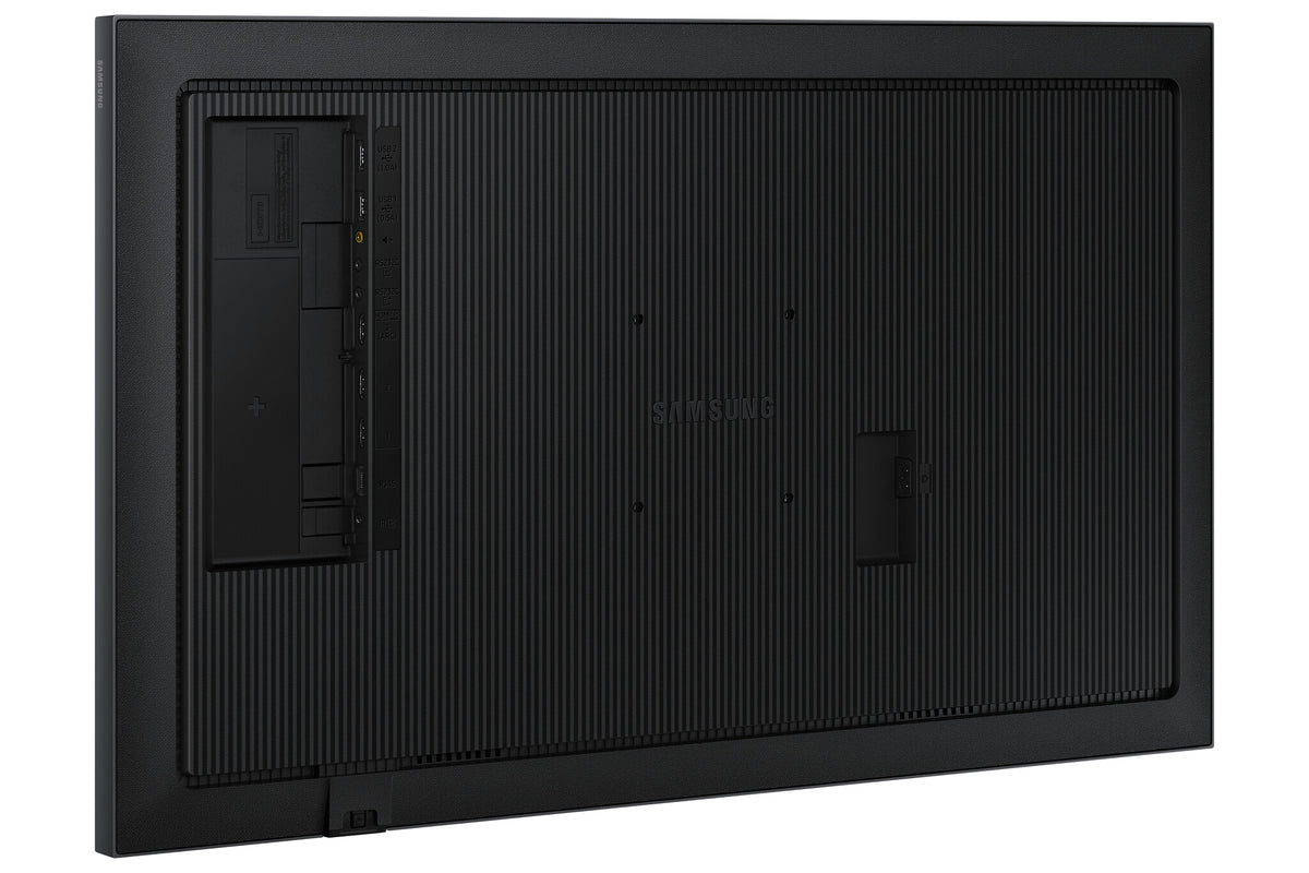Samsung QM32C Digital signage flat panel 81.3 cm (32") LCD Wi-Fi 400 cd/m² Full HD Black Tizen 7.0 16/7