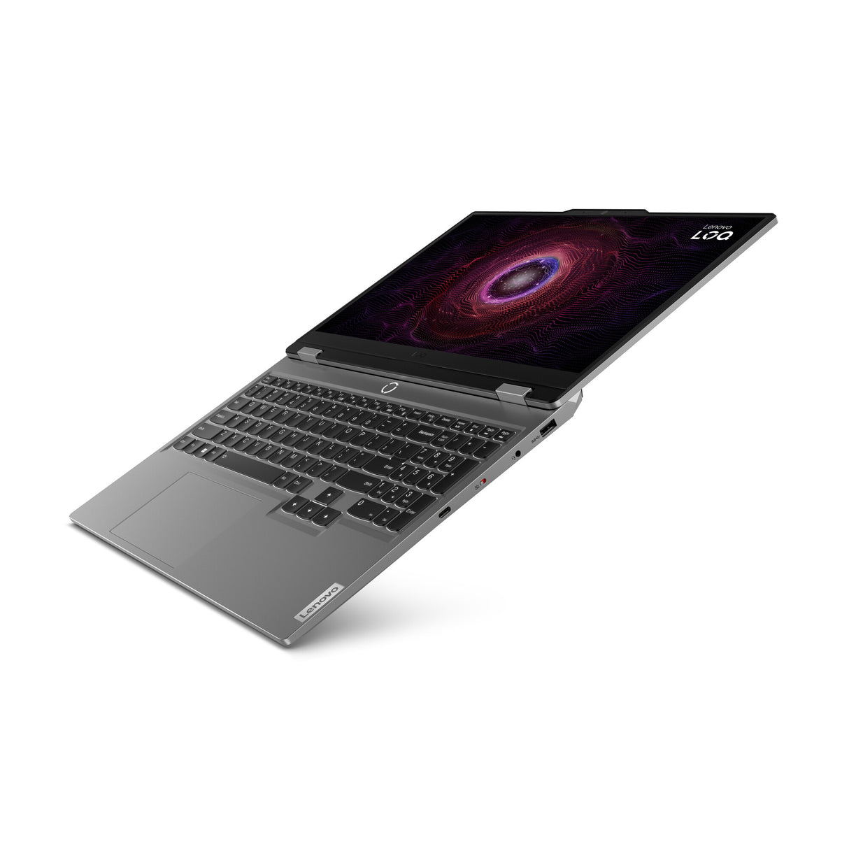 Lenovo LOQ 15ARP9 AMD Ryzen™ 7 7435HS Laptop 39.6 cm (15.6") Full HD 16 GB DDR5-SDRAM 1 TB SSD NVIDIA GeForce RTX 4050 Wi-Fi 6 (802.11ax) Windows 11 Home UK English Grey