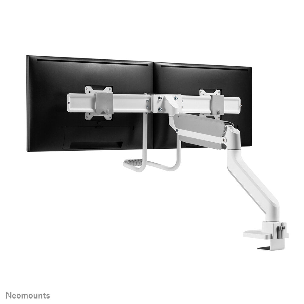 Neomounts DS75-450WH2 Monitor arm 17-32" - gas spring - Topfix - 180°-stop