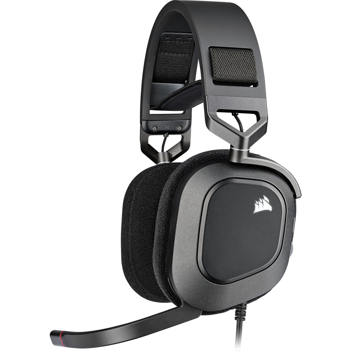 Corsair HS80 RGB USB Headset Wired Handheld Gaming Carbon