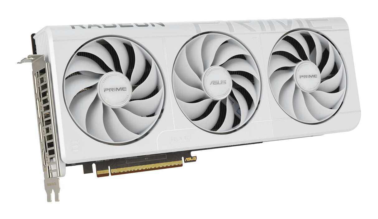 ASUS Prime -RX9070XT-O16G-WHITE AMD Radeon RX 9070 XT 16 GB GDDR6