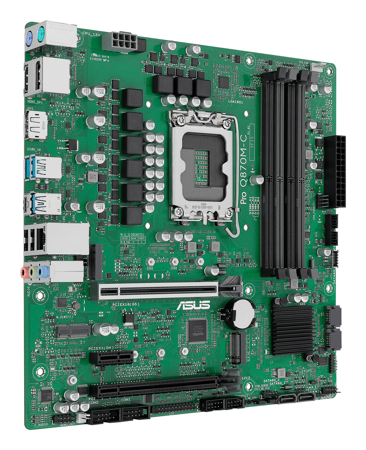 ASUS PRO Q870M-C-CSM Intel® Q870 LGA 1851 (Socket V1) micro ATX