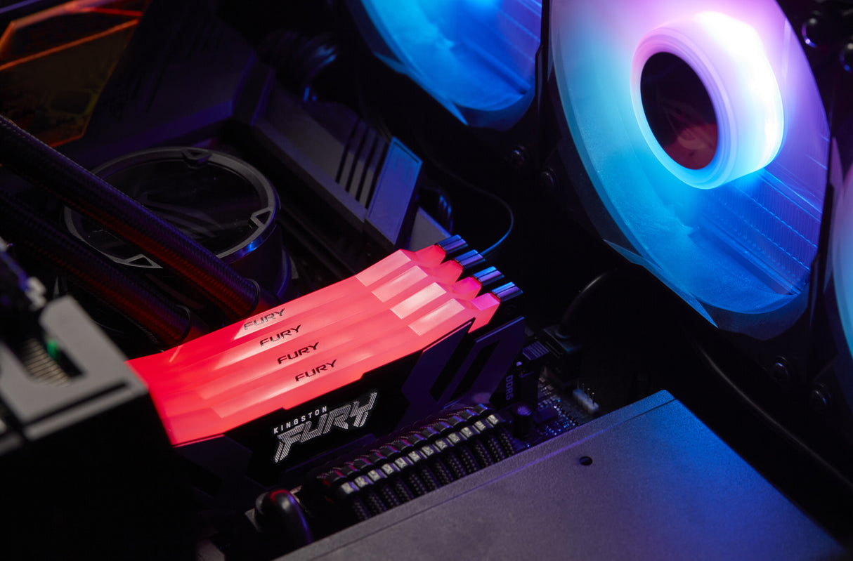 Kingston Technology FURY 48GB 7200MT/s DDR5 CL38 DIMM (Kit of 2) Renegade RGB XMP