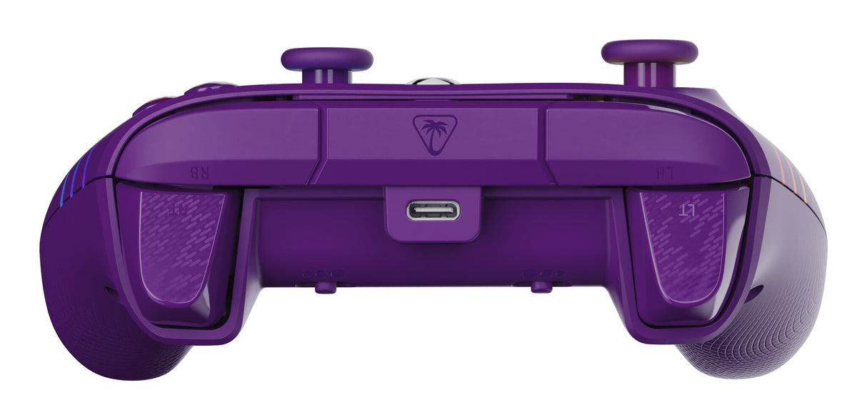 Turtle Beach Afterglow Wave Purple Wired RGB Gaming Controller with Mappable Buttons, Hall-Effect Hair Triggers and Audio Controls. Licensed for Xbox Series X orS, Xbox One & Windows