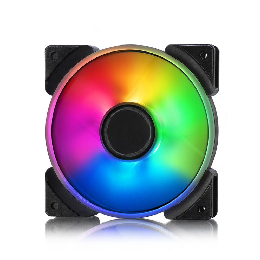 Fractal Design Prisma AL-12 /PWM Computer case Fan 12 cm Black, White
