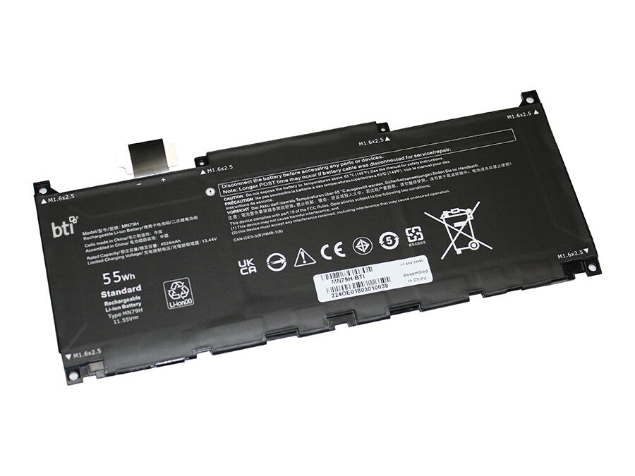 BTI Replacement 3 cell battery for Dell XPS 13 Plus (9320)