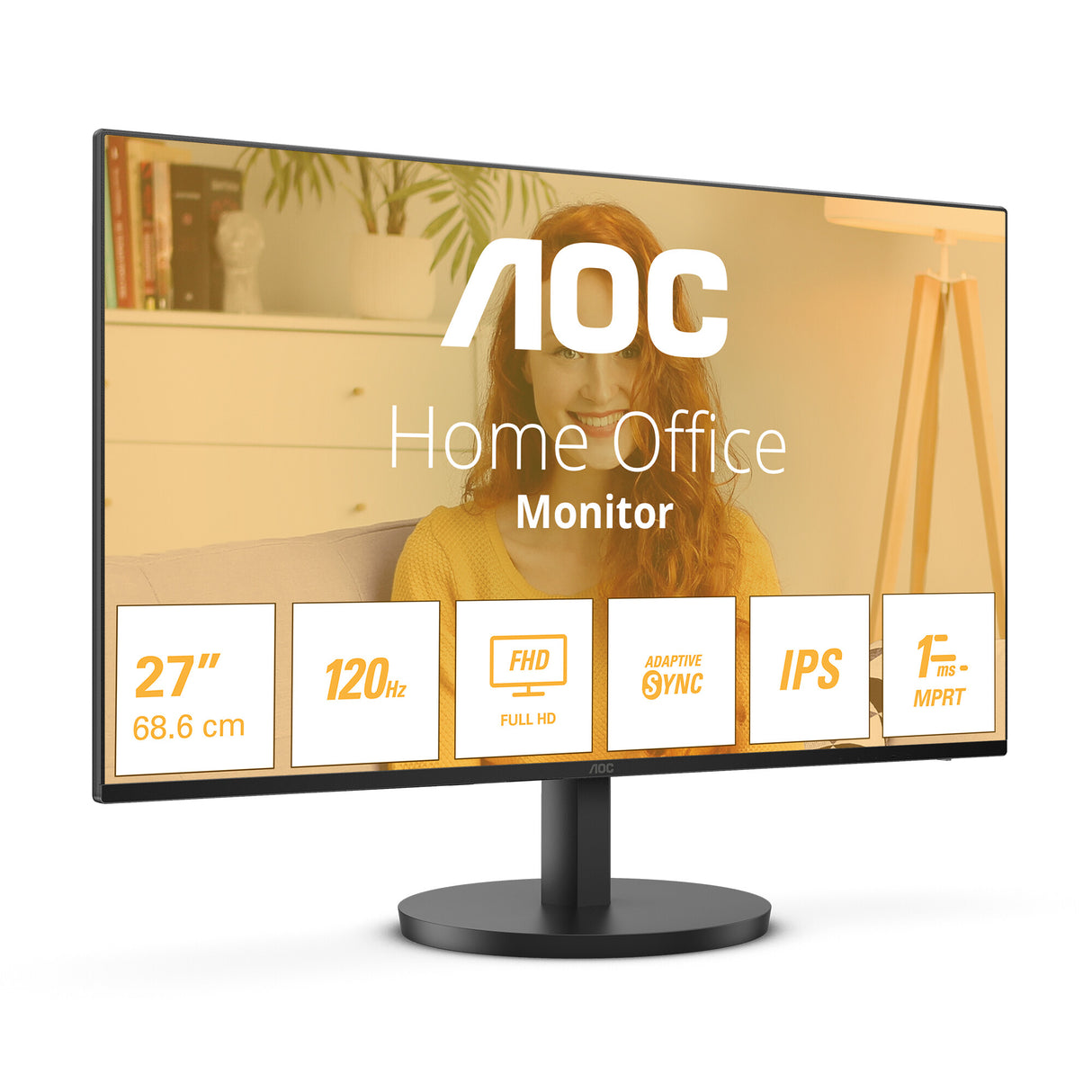 AOC B3 27B3HA2 computer monitor 68.6 cm (27") 1920 x 1080 pixels Full HD LED Black