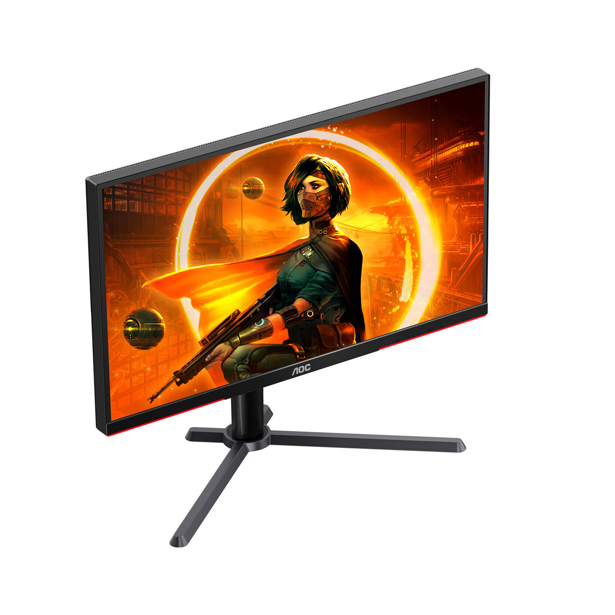 AOC G3 Q27G3XMN/BK computer monitor 68.6 cm (27") 2560 x 1440 pixels 2K Ultra HD LED Black, Red
