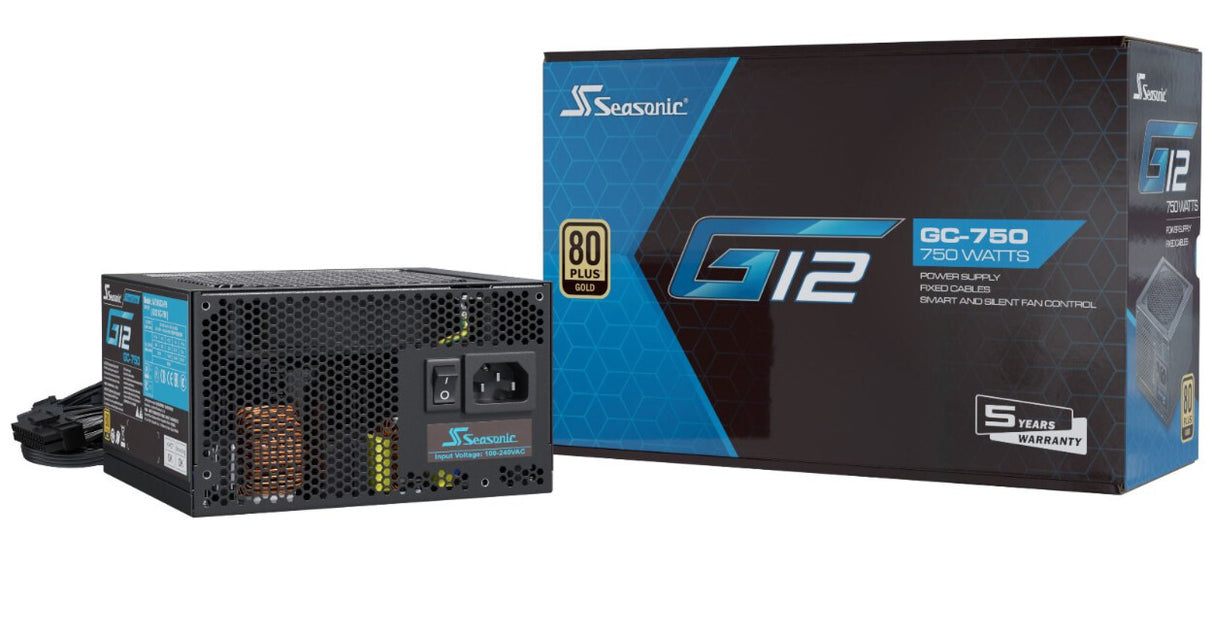 Seasonic G12 GC power supply unit 750 W 20+4 pin ATX ATX Black