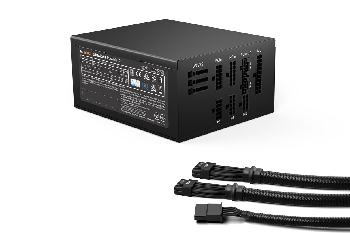 be quiet! Straight Power 12 power supply unit 1200 W 20+4 pin ATX ATX Black