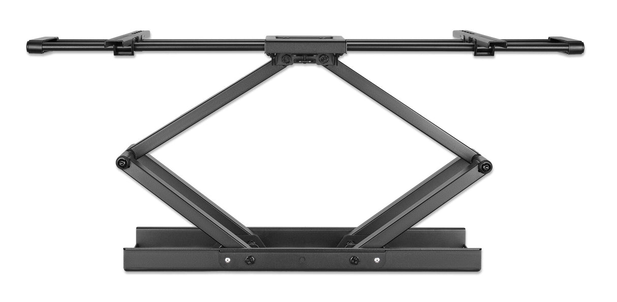 Manhattan Wall Mount for TV & Monitors (Full Motion), For screens 37" to 120", VESA compatability: all between 200x200mm and 900x600mm - check the dimensions of the four mounting holes on back of screen to ensure it fits, Max 120kg, Black, Bracket, Lifeti