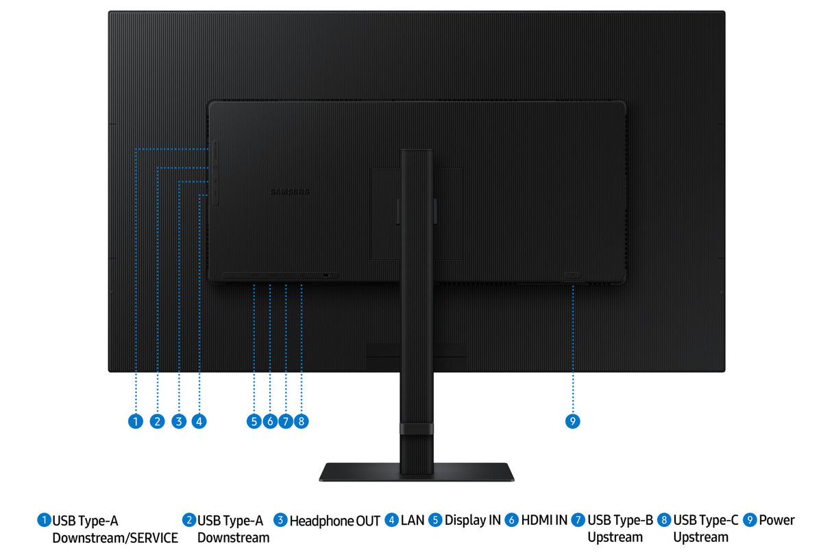 Samsung 37" S80UD UHD USB-C ViewFinity Monitor with KVM Switch