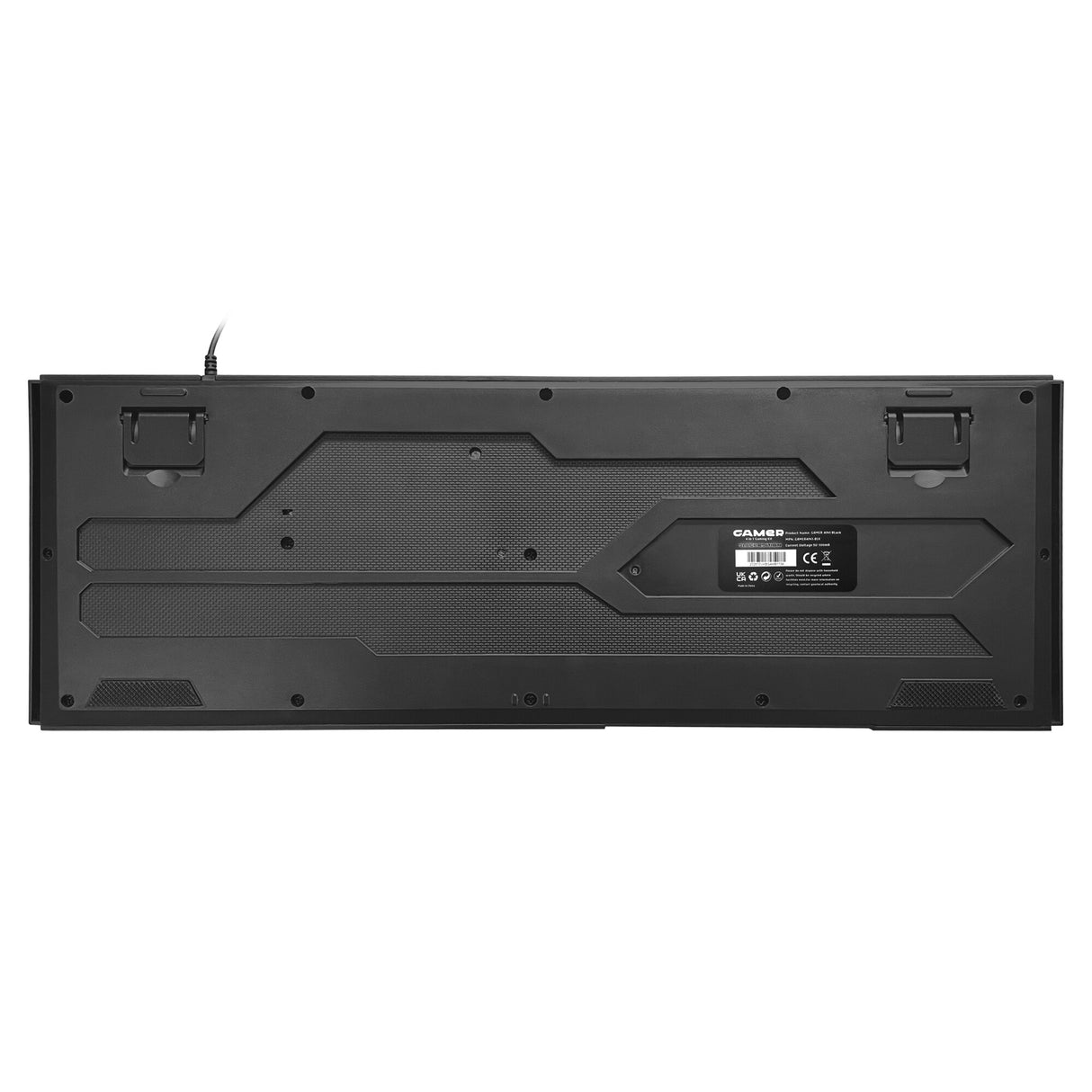 VIDA GAMER BLK 4IN1 USB KB MS HS KIT keyboard Mouse included Gaming QWERTY UK English Black