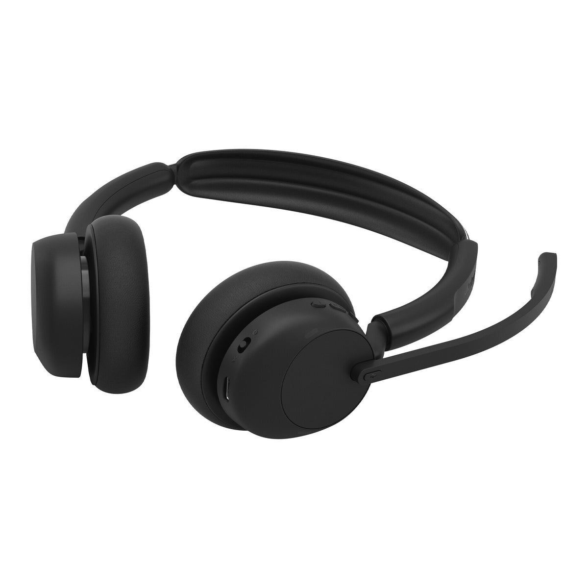Jabra Evolve3 45 UC - USB-A with Dongle - Stereo (Charging Stand)
