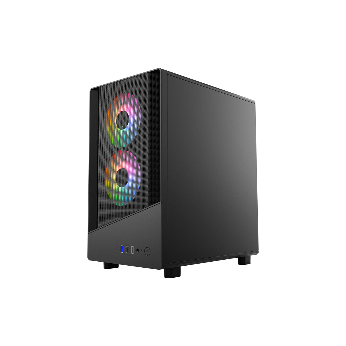 VIDA SPIRE M MATX BLACK GAMING CASE Micro Tower