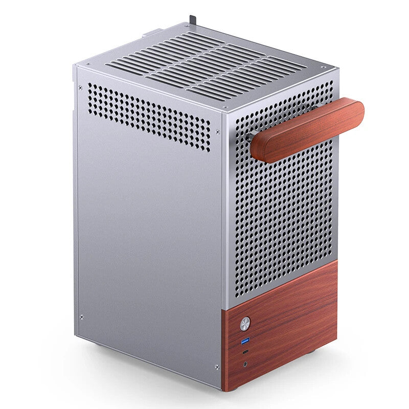 Jonsbo T6 Midi Tower Wood, Silver