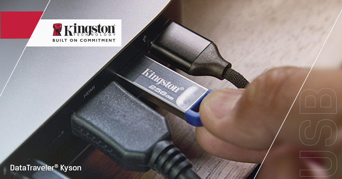 Kingston Technology DataTraveler 256GB Kyson 220MB/s Metal USB 3.2 Gen 1
