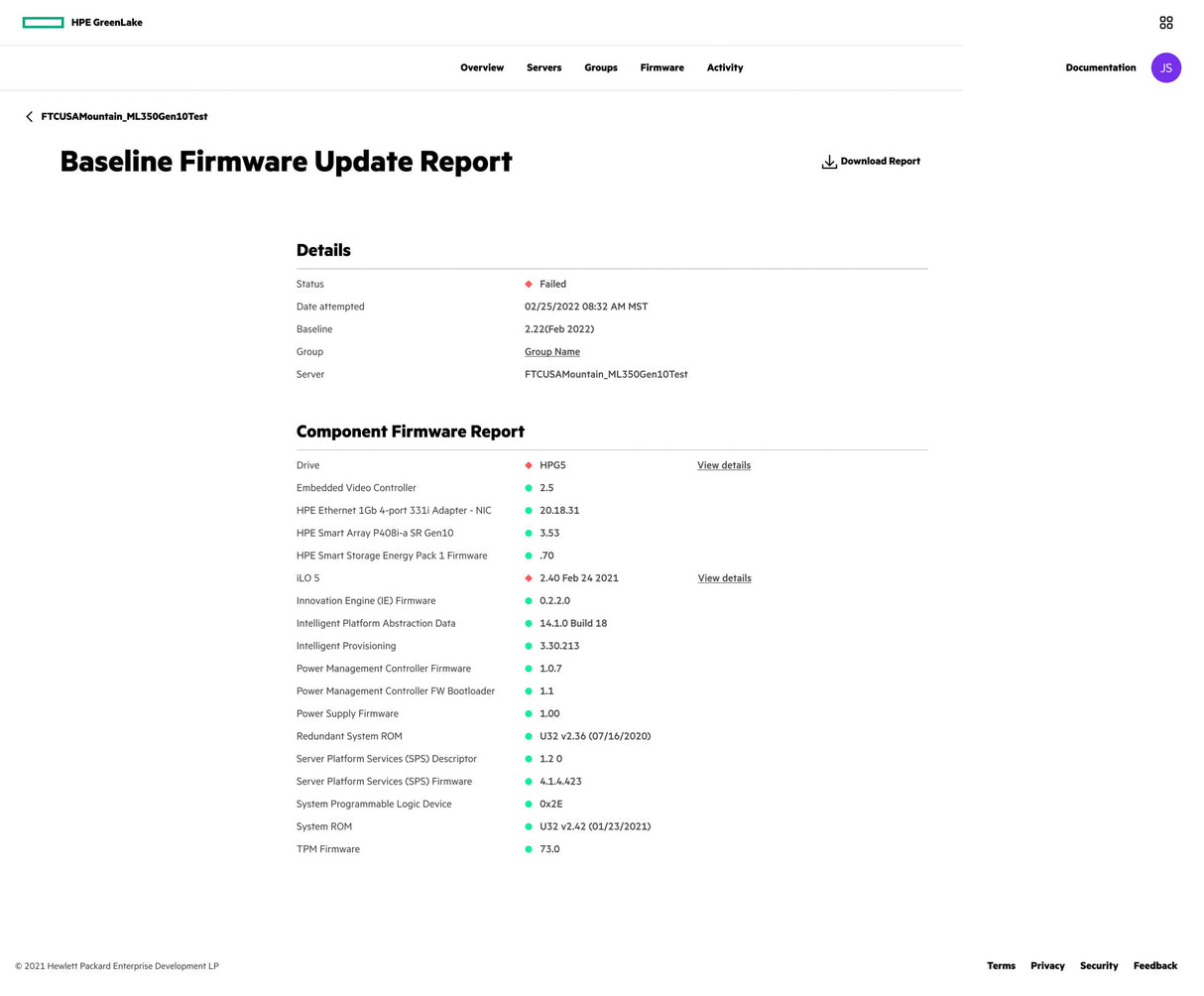 HPE Compute Ops Management Standard 3-year Upfront ProLiant SaaS