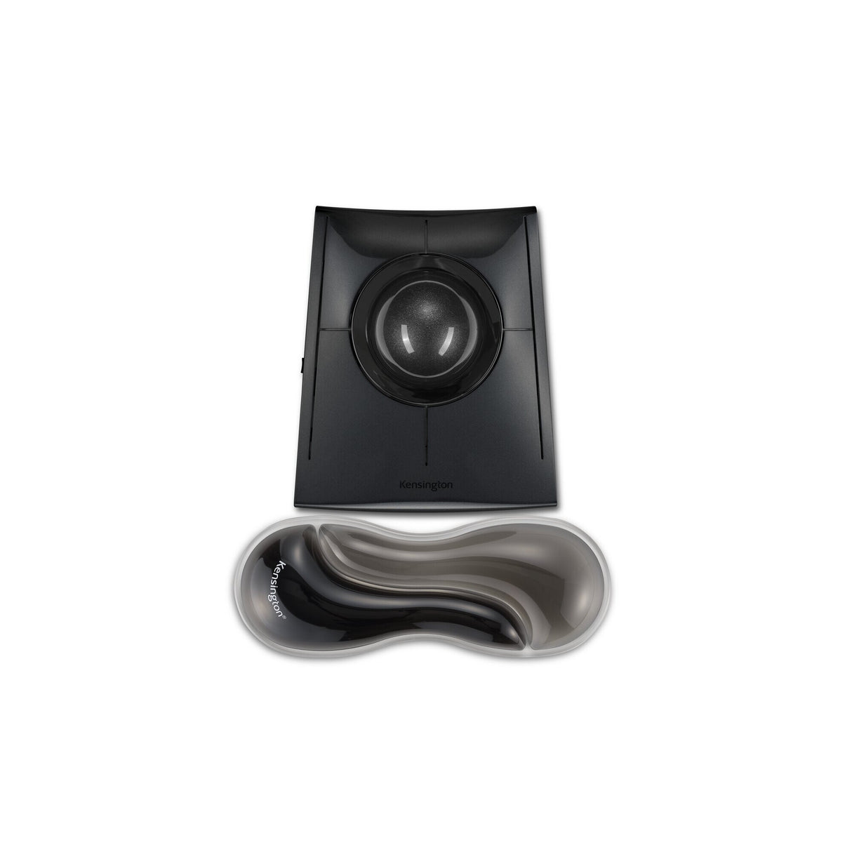 Kensington Slim Duo Gel Mouse/Trackball Wrist Rest - Grey